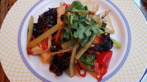 suyuan tofu with peppers
